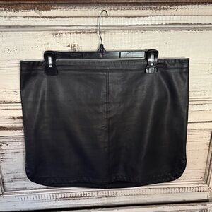 David Lerner Black Mini Skirt